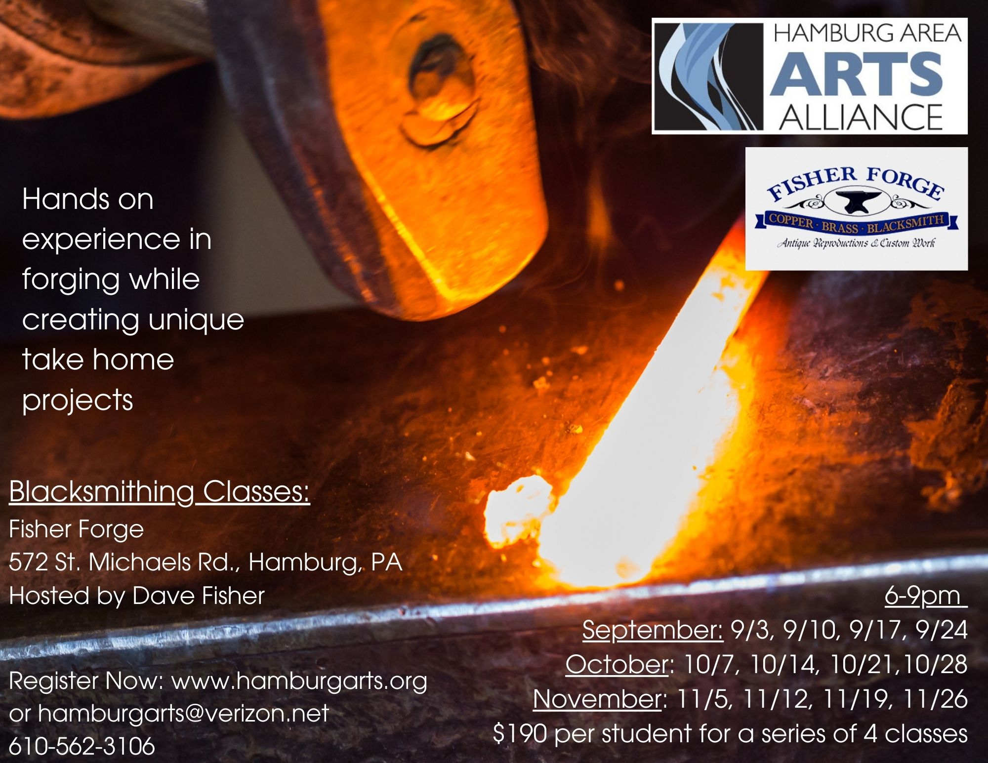 Read more about the article November Blacksmithing Class