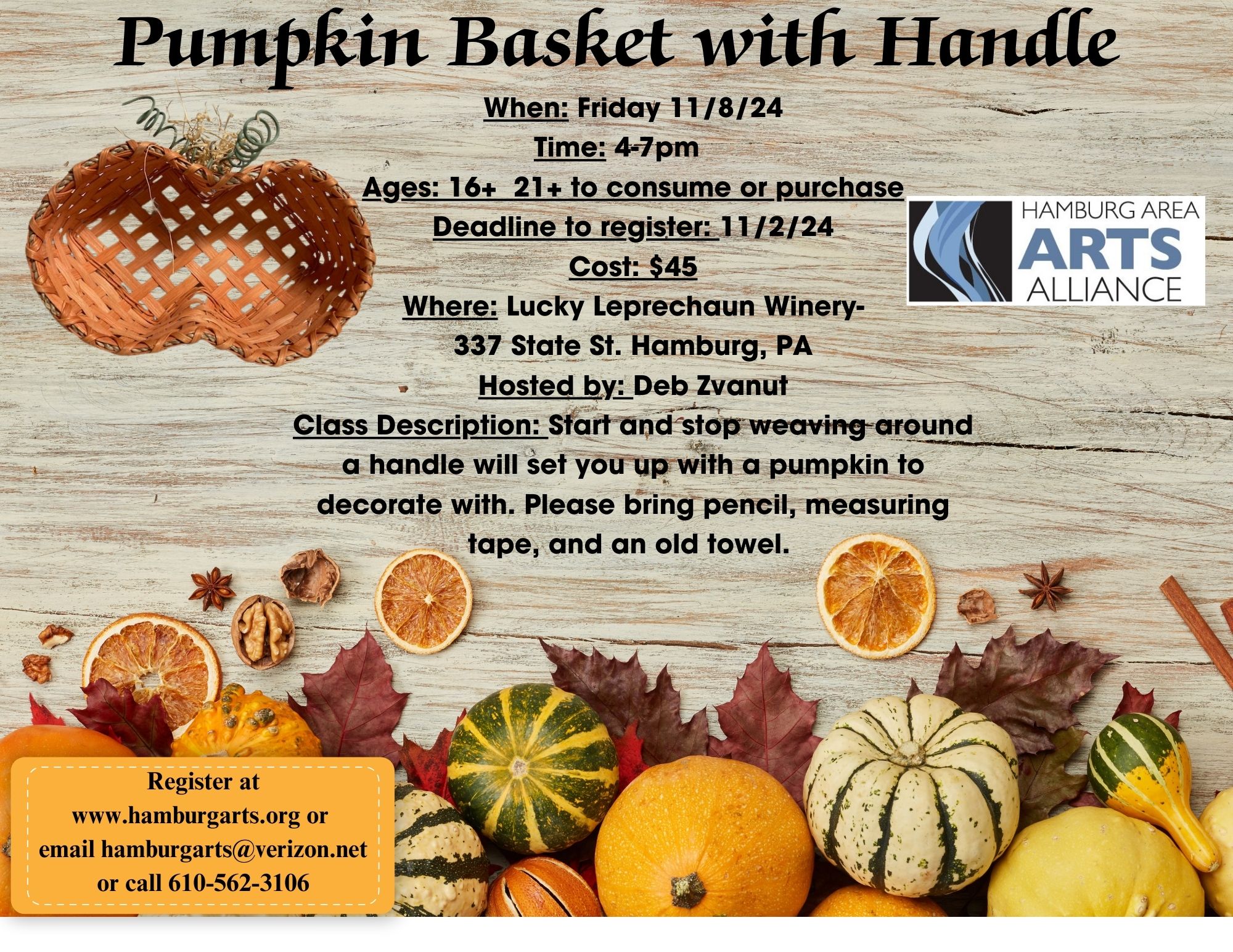 Read more about the article Pumpkin Basket with Handle